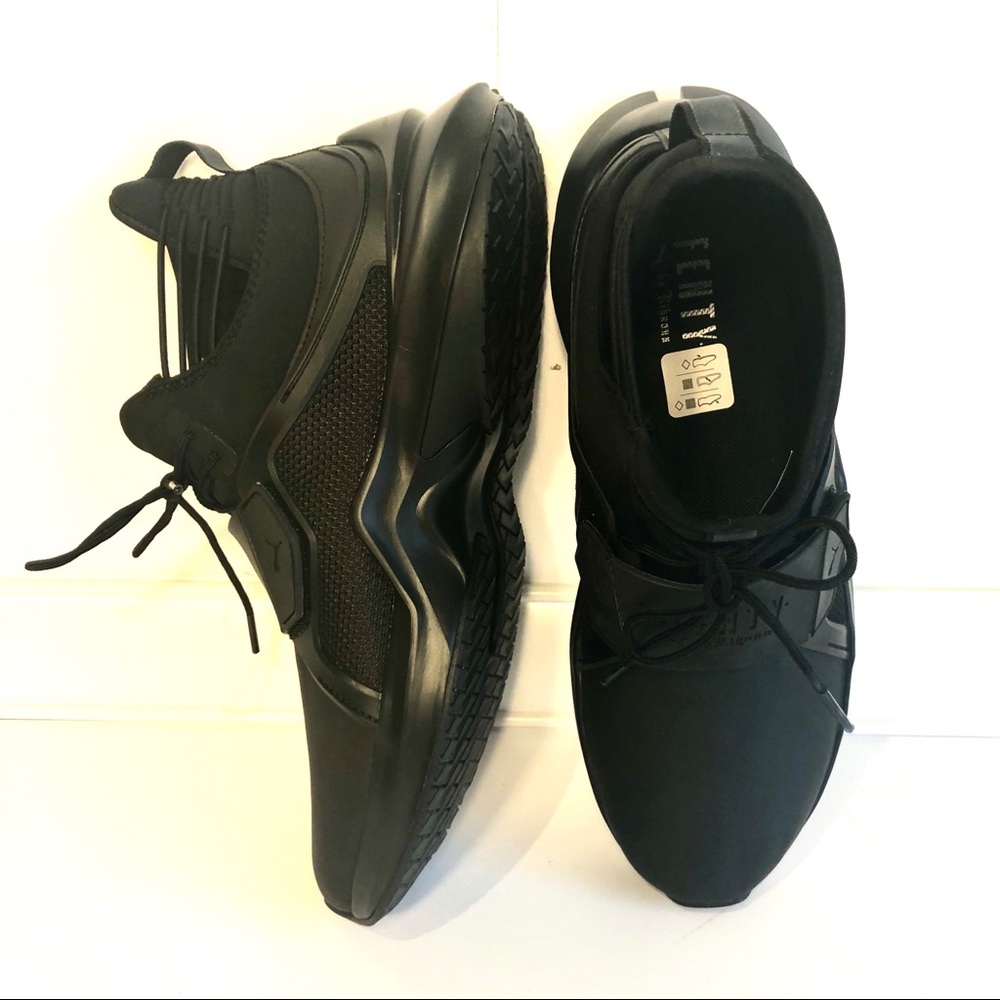 NIB Puma Fenty Rihanna Black Hi Top Sneakers 9